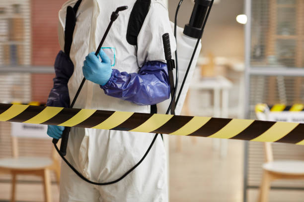 Professional Biohazard Cleanup technician working in Colton, SD